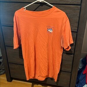 Southern Tide Vibrant Orange Short Sleeve Tee
